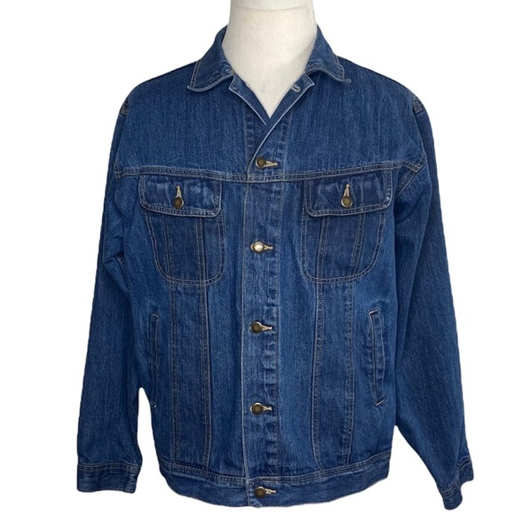Wrangler Rugged Wear Trucker Denim Jean Jacket - Picture 1 of 9